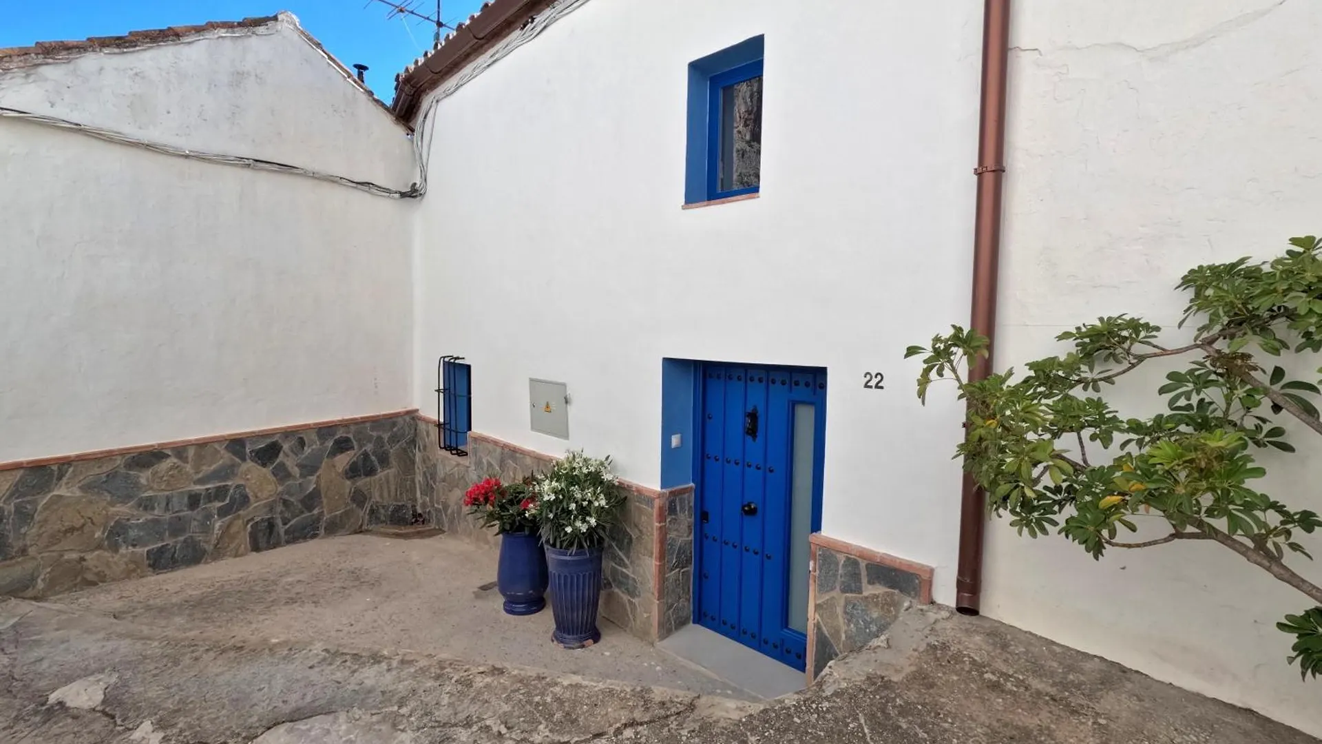 Nyaraló Casa Rural En Montejaque Con Patio Andaluz, Chimenea Y Sala Multiusos